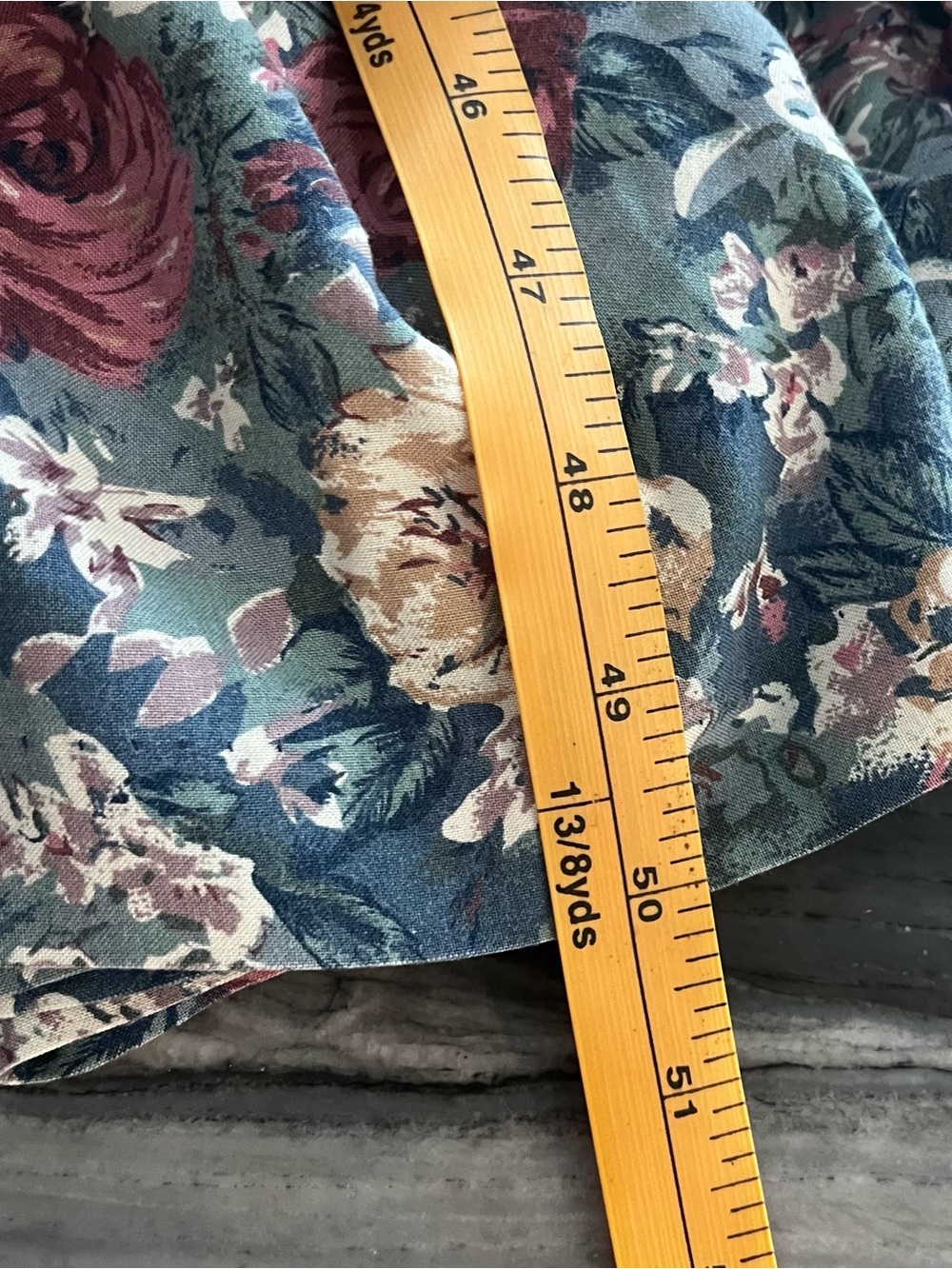 Ms Choice Vintage 1980s Floral Puff Sleeve Melanie Griffith Lace Belt XL - Picture 8 of 9